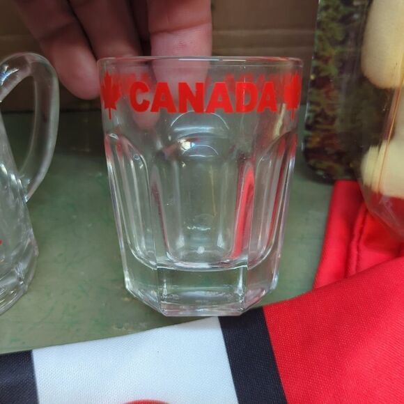 OH Canada bundle, FIFA 2015 world cup scarf, Beanie baby maple,shot glasses, - Picture 11 of 12